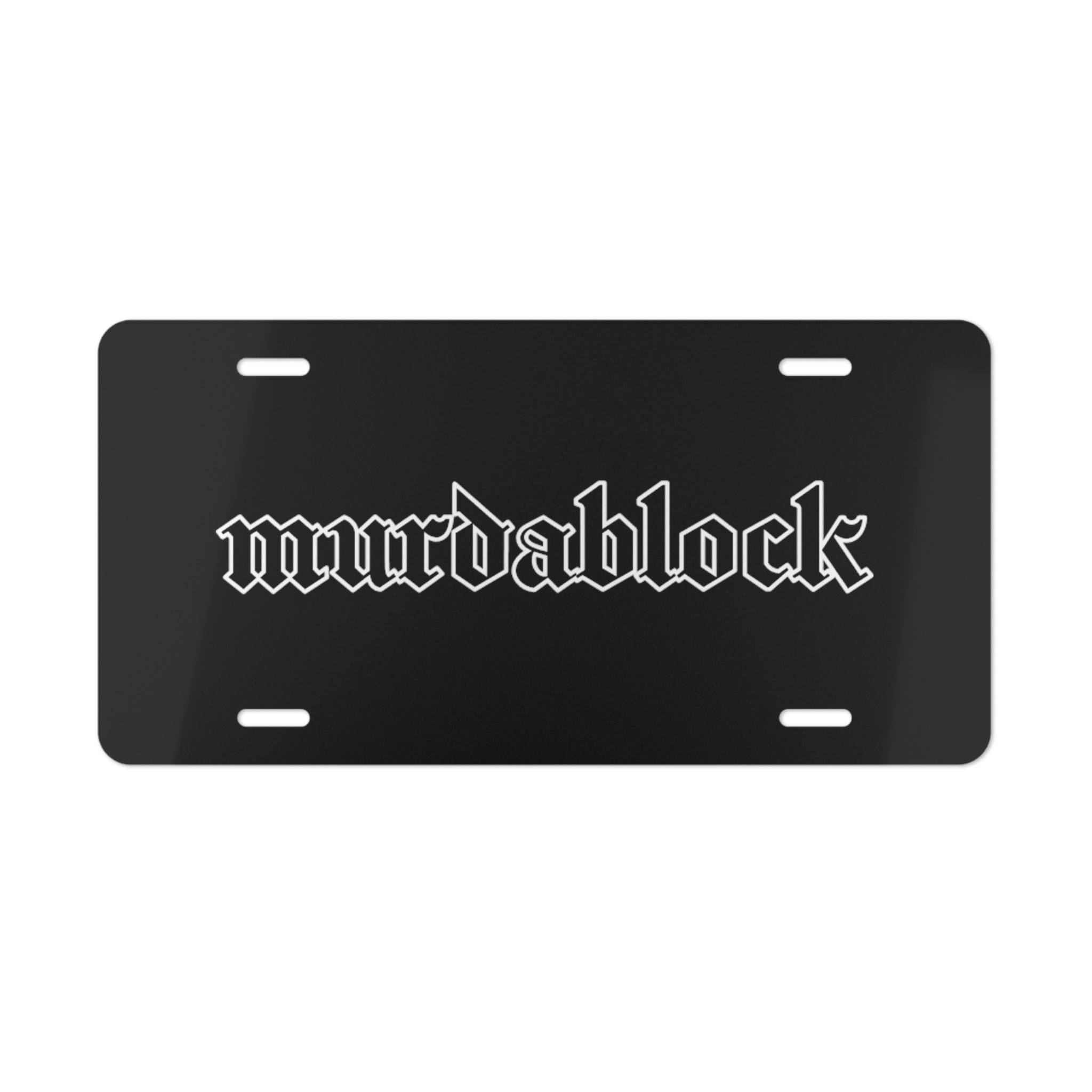 Murdablock Vanity Plate – murdablock
