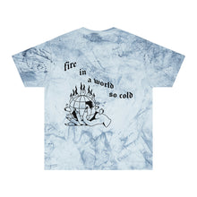 Load image into Gallery viewer, Fire in a Cold World Color Blast T-Shirt
