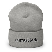 Load image into Gallery viewer, Embroidered Murdablock Beanie
